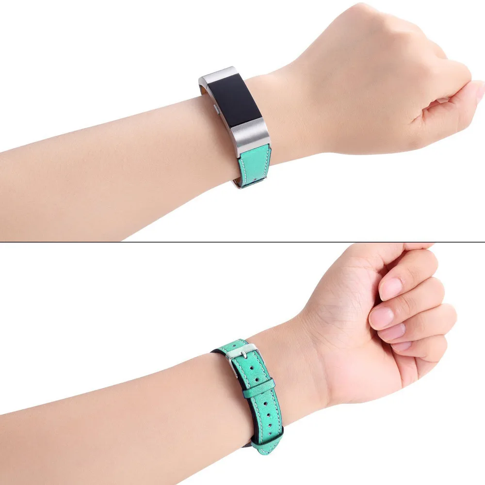 Кожаный сменный ремешок для смарт часов Fitbit Charge 2 2|Ремешки часов| |