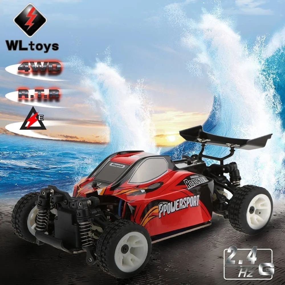 WLtoys A202 1/24 2,4G электрический шлифовальный станок для матовый 4WD Дистанционное управление автомобиль внедорожник Buggy RTR