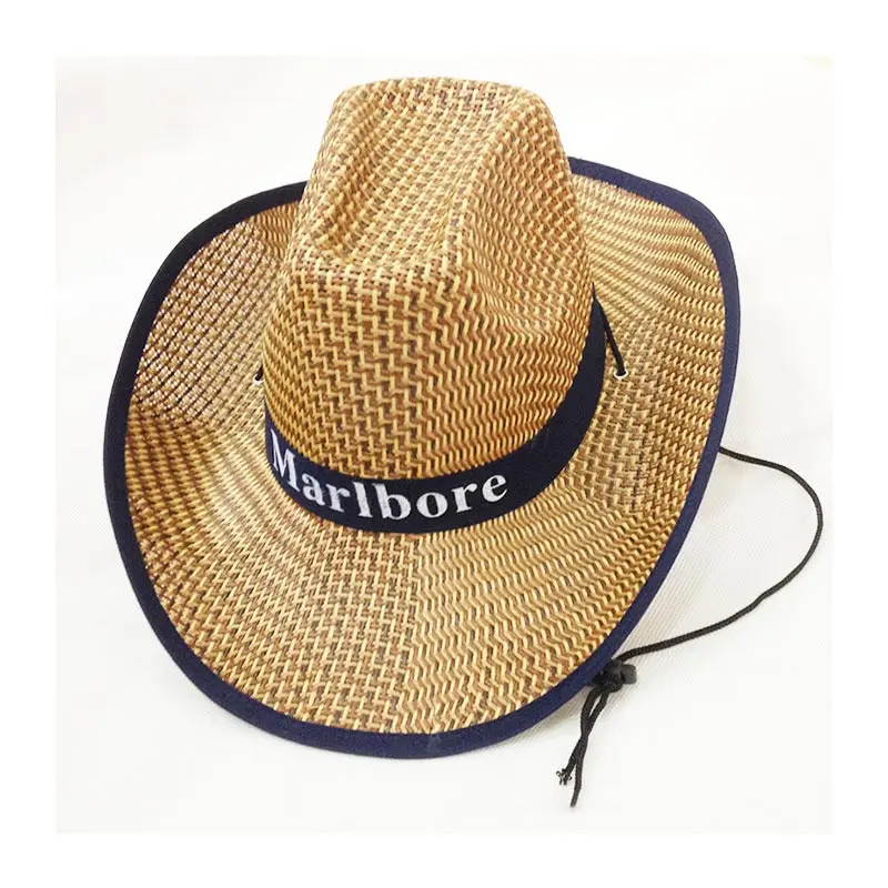 Summer Sports Hats For Men Western Cowboy Straw Hat