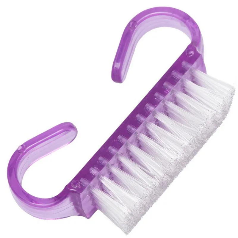 

1PCS Nail Cleaning Nail Brush Tools File Nail Art Care Manicure Pedicure Soft Remove Dust Small Angle Clean Brush for nail care