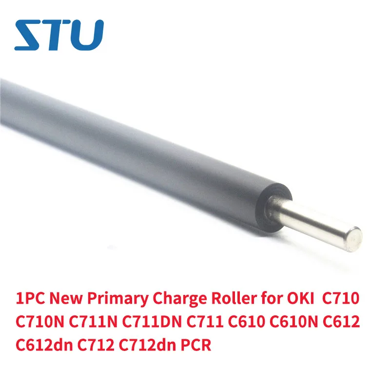 

1PC New Primary Charge Roller for OKI C710 C710N C711N C711DN C711 C610 C610N C612 C612dn C712 C712dn PCR