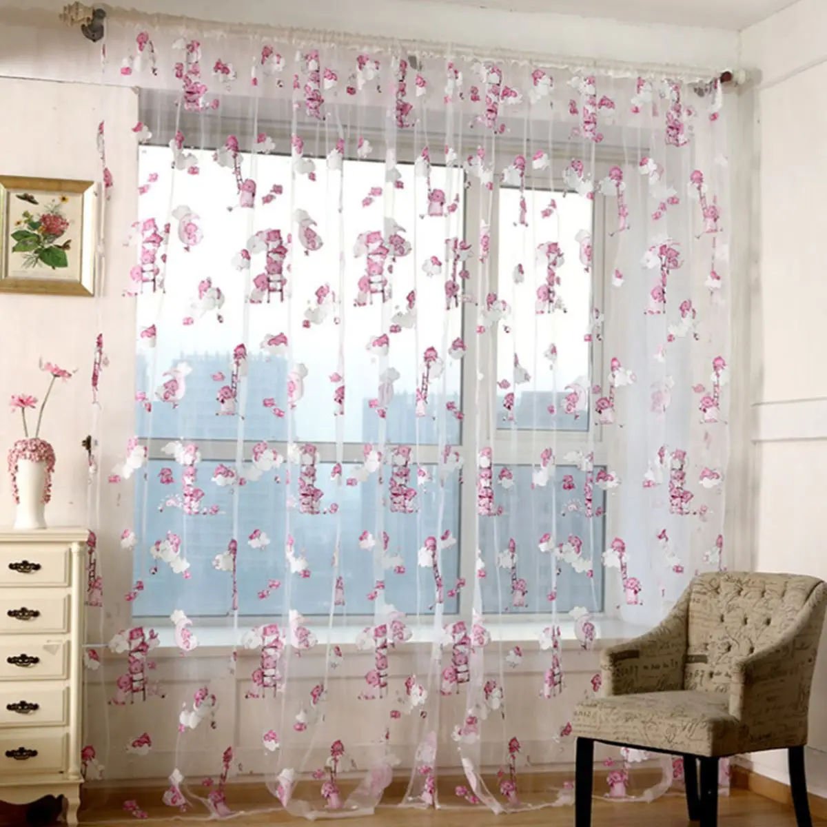 Organza gordijnen promotie winkel voor promoties organza gordijnen ...