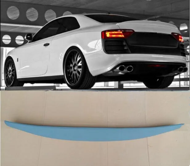 

JIOYNG ABS Unpainted Car Rear Wing Trunk Lip Spoiler Fits For Audi A5 A5 Two-Door 2009 2010 2011 2012 2013 2014 2015 2016