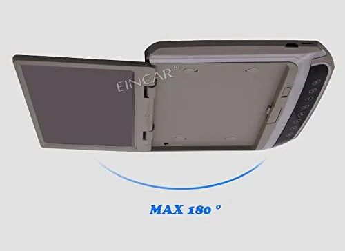 Top HD 10.2 inch Over head LCD Monitor Car Roof-mount Display Flip down Monitor Supprt 1080P HDMI SD Built-In FM with Remote Control 4 Top HD 10.2 inch Over head LCD Monitor Car Roof-mount Display Flip down Monitor Supprt 1080P HDMI SD Built-In FM with Remote Control 4