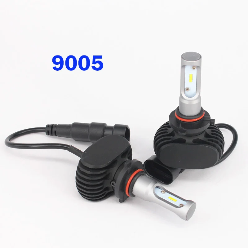 2 PCS Car Headlight Bulbs Kit 12V 50W 8000LM 6500K CREE LED Chips CSP spotlight auto Headlamp work Fog Light lamp H4 H7 H11 9006 led car headlight bulbs kit 9006 hb4 csp 50w 8000lm 6500k 12v single beam cree chips automobile headlamp fog light lamp