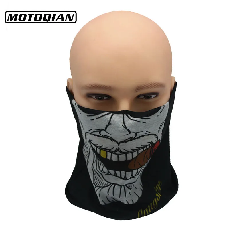 Skull Multi Bike Motorcycle Scarf Face Mask CS Ski Headwear Neck party