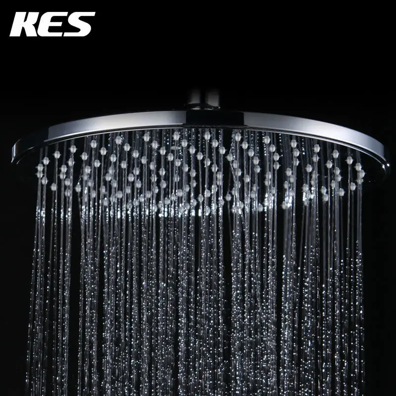 KES J309 Showering Replacement 10 Inch Shower Head Fixed Mount Extra Large, Polished Chromein