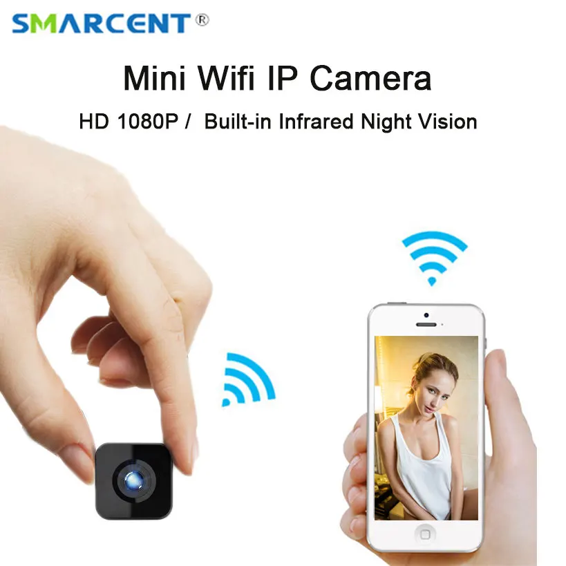 HDQ13 Мини Wifi ip камера ночного видения HD 1080P видеокамера с детектором движения видео