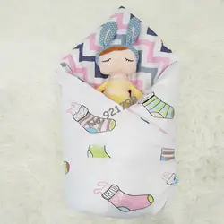 Детские Шерстяные спальный мешок пеленать Одеяло теплые мягкие конверты мешок для новорожденных Обёрточная бумага Пеленальные