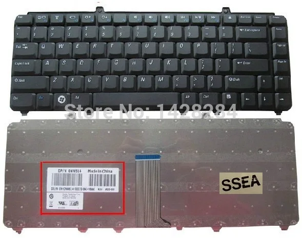 SSEA Новая черная клавиатура для Dell inspiron 1400 1520 1521 1525 1526 1540 1545 1420 1500 XPS M1330 M1530 ноутбука