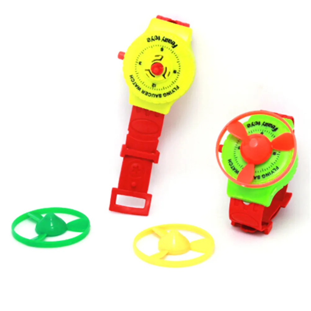 عشوائيا البلاستيك ووتش اللعب تحلق الصحن ووتش قاذفة مع 2 تحلق القرص البسيطة الإبداعية هدية الرياضة لعبة لعبة أطفال مضحك لعب عشوائيا البلاستيك ووتش اللعب تحلق الصحن ووتش قاذفة مع 2 تحلق القرص البسيطة الإبداعية هدية الرياضة لعبة لعبة أطفال مضحك لعب