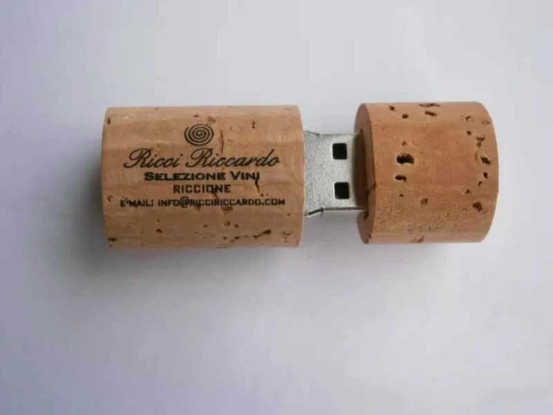 Пробковое дерево USB флэш-накопитель пробка для бутылки вина ручка привода 32 ГБ 16 ГБ 8 ГБ 128 МБ деревянная флэш-память Флешка Пользовательский