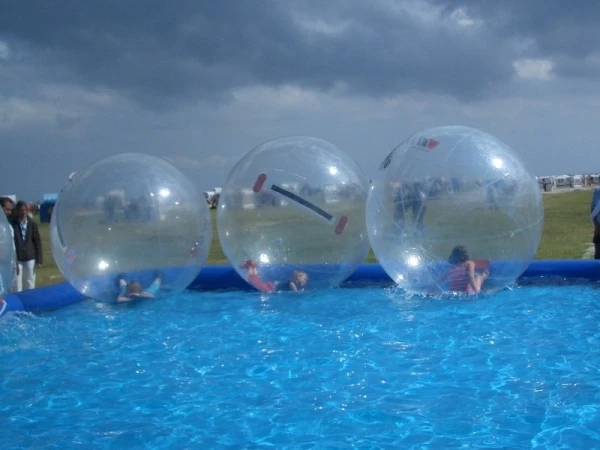 

water walking ball; water walker; walk-on-water balloon