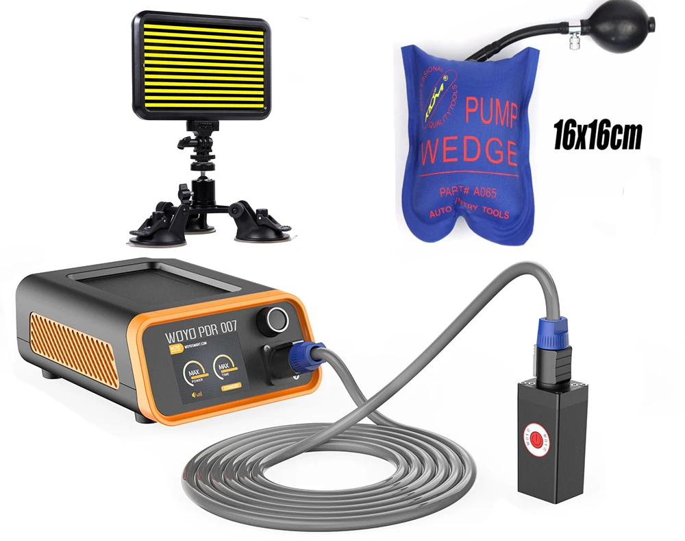 

PDR-007 Hot Box PDR007 With Hand Pump Airbag Led Liht Induction Heater For Removing Dents Sheet Metal Tools Dent Repair