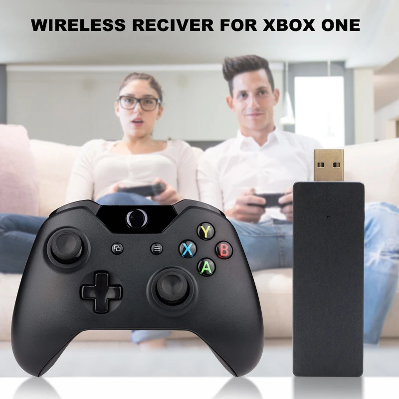 

PC Wireless Receiver For Microsoft XBOX ONE Adapter Controller Receiver Work with Windows 7/8/10
