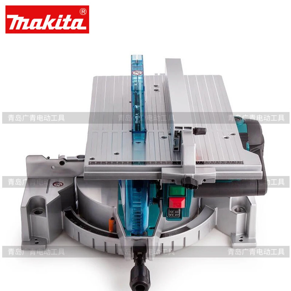 Япония Makita LH1201FL Настольная пила, косая алюминиевая машина, легированная пластиковая сталь, деревообрабатывающая режущая бензопила 12 дюймов 1650 Вт