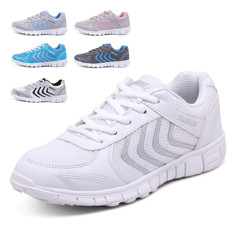 

Women casual shoes breathable Mesh Zapatillas Hot Selling Air Shoes ,Cheap Casual Shoes, Soft and Breathable lady size 36-44