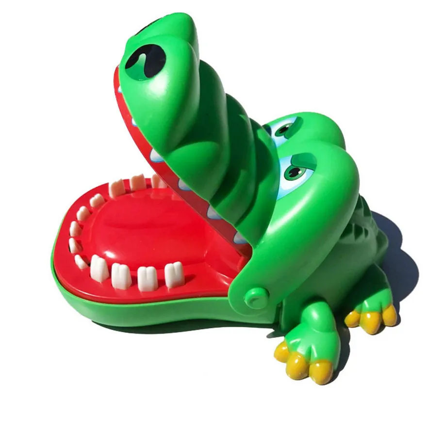 Crocodile Practical Jokes Bite Finger Game Joke Funny Toy Antistress