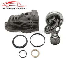 Para Mercedes Benz-W164 X164 Bomba Compressor de Anéis de Pistão Do Cilindro Da Haste Do Pistão de Gás Mola de Ar Kits de Reparo Da Bomba Acessórios para o Carro