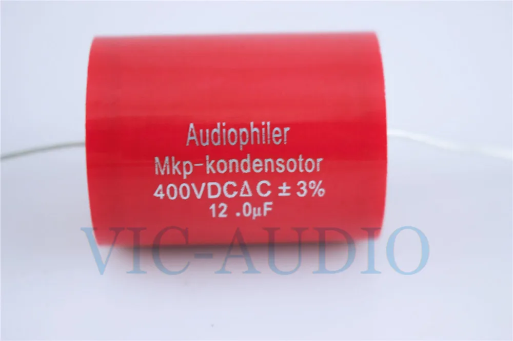 2 шт. конденсатор Audiophiler MKP kondensotor 400VDC 12 мкФ 3% аудио конденсаторный усилитель HIFI делитель частоты постоянной ёмкости, универсальный конденсатор 12 мкФ