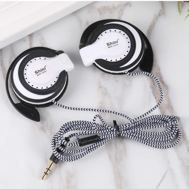 Shini Q141 стерео наушники спортивные беговые наушники крючок Bluetooth гарнитура Музыка бас наушники Handsfree для iPhone4/5/6 samsung