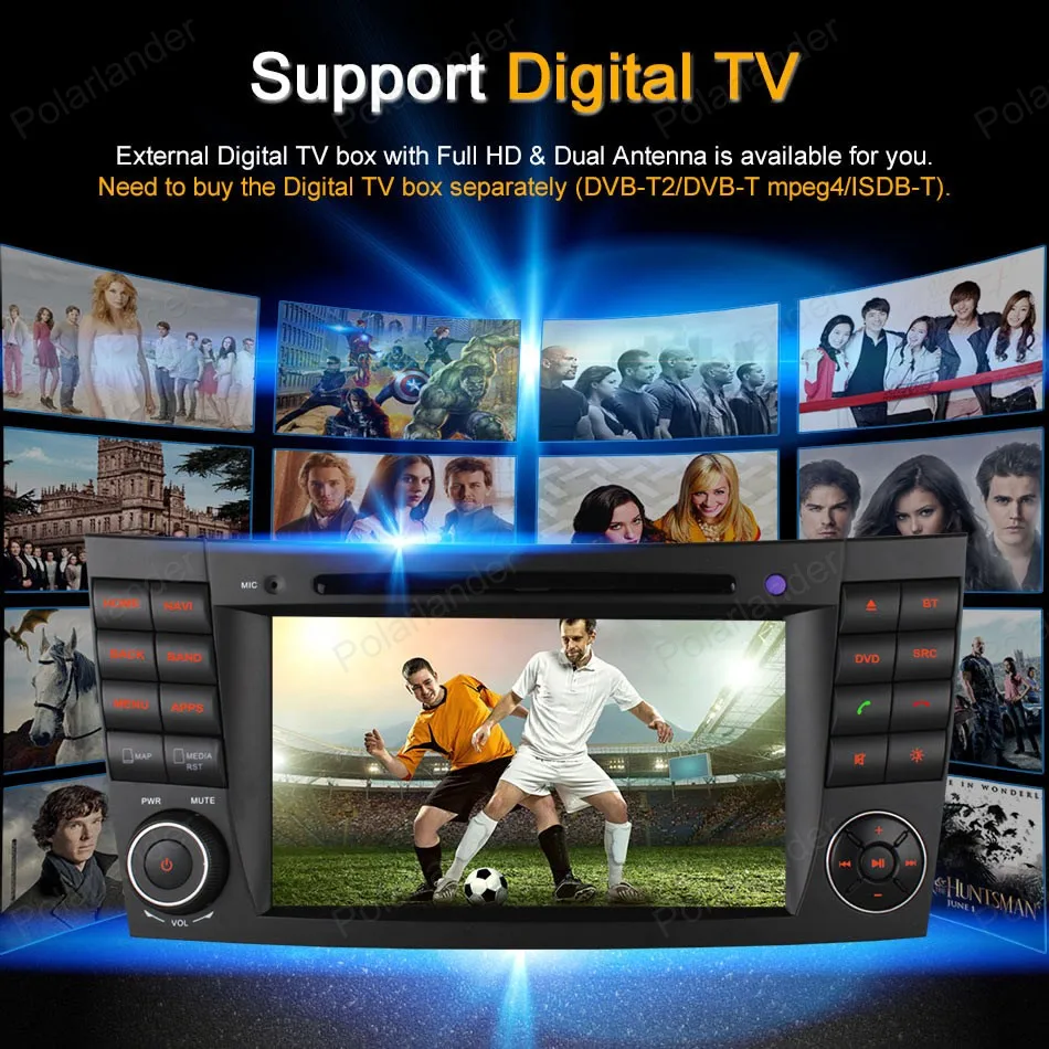 Flash Deal Android4.4 Car CD DVD player Support DTV GPS BT 3G WiFi DAB+ TPMS FM AM radio For B/enz E C/lass W211 W209 W219 17