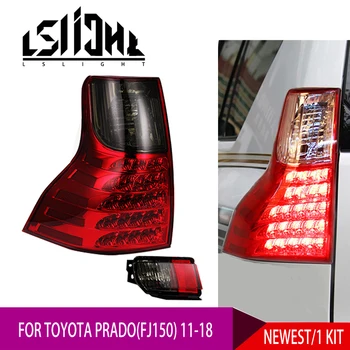 

LSlight Taillights For TOYOTA PRADO FJ150 2011 2012 2013 2014 2015 2016 LED Auto Tail Lamp Assembly Car DRL Brake Signal Light