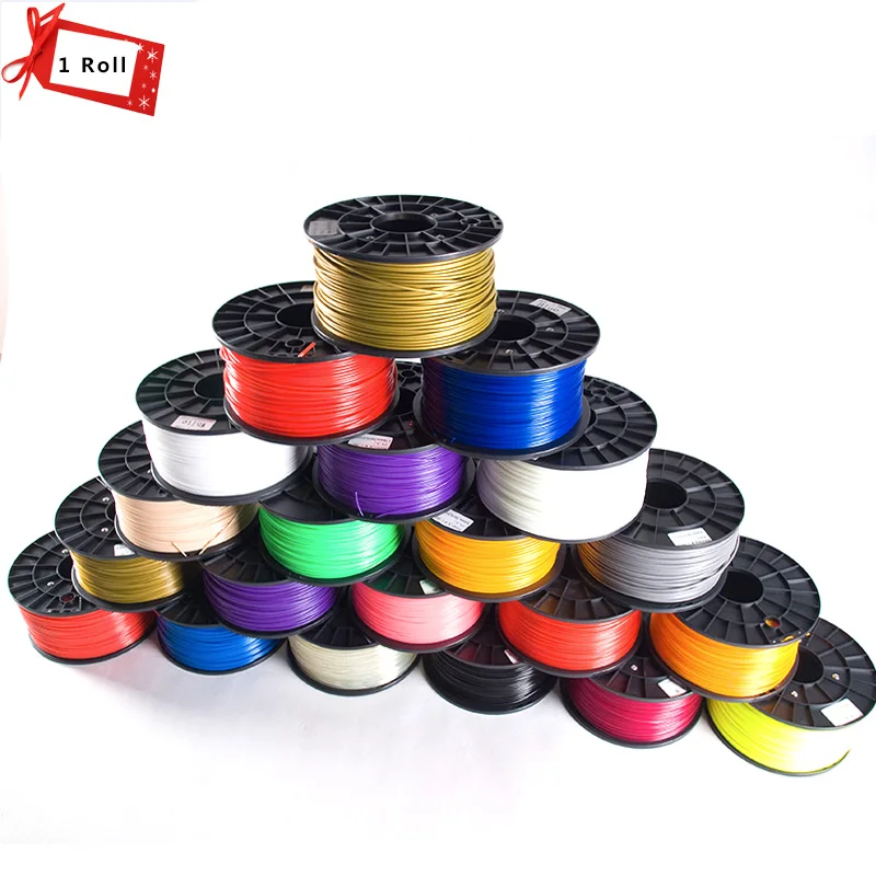 

13 Color Option 3D Filament 1KG PLA/ABS 1.75mm Plastic Consumables Material MakerBot/RepRap 3D Printer Filament n 3D Pen