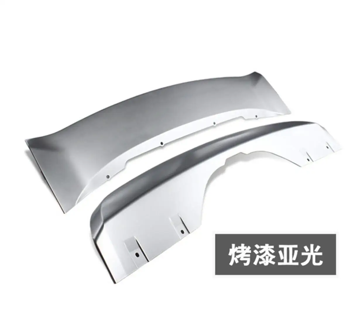 

For BMW X5 F15 2014.2015.2016.2017.2018 Front + Rear Bumper Diffuser Stainless steel Bumpers Guard skid plate car accessories