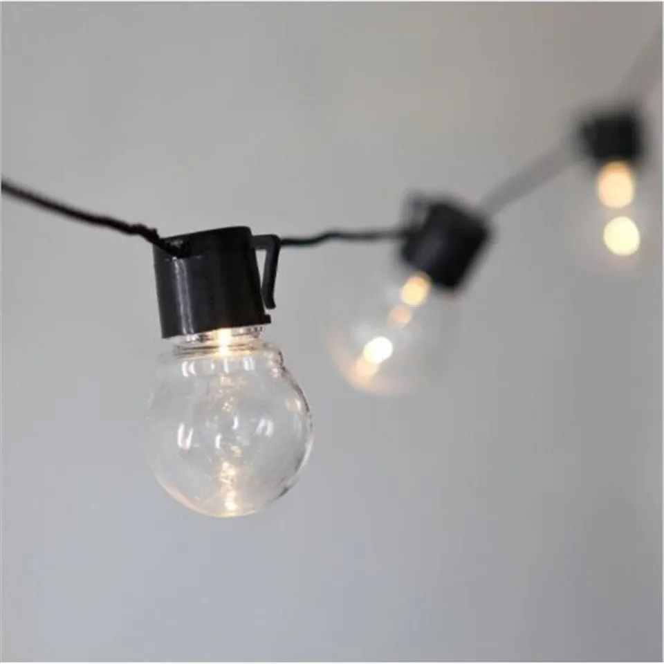 Dropship Retro Edison Light Bulb Style Fairy String Light Waterproof Outdoor Indoor Light 6m AC 110V 220V Garden Decor Luminaire