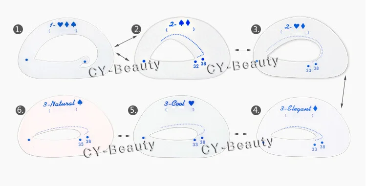 1 упаковка трафареты для глаз кошачий глаз Трафарет Шаблон тени для век инструменты полезные тени для век Косметика Макияж аксессуары комплект