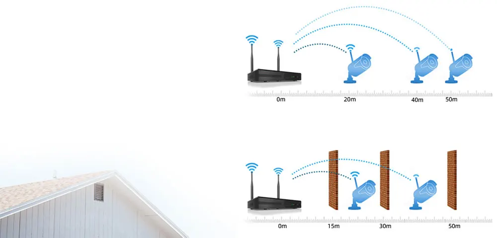 JeaTone HD 4CH 1080P Беспроводной NVR 4 шт. 2.0MP Беспроводной IP Камера домашняя охранная система наблюдения CCTV уличная Ночное видение Cam