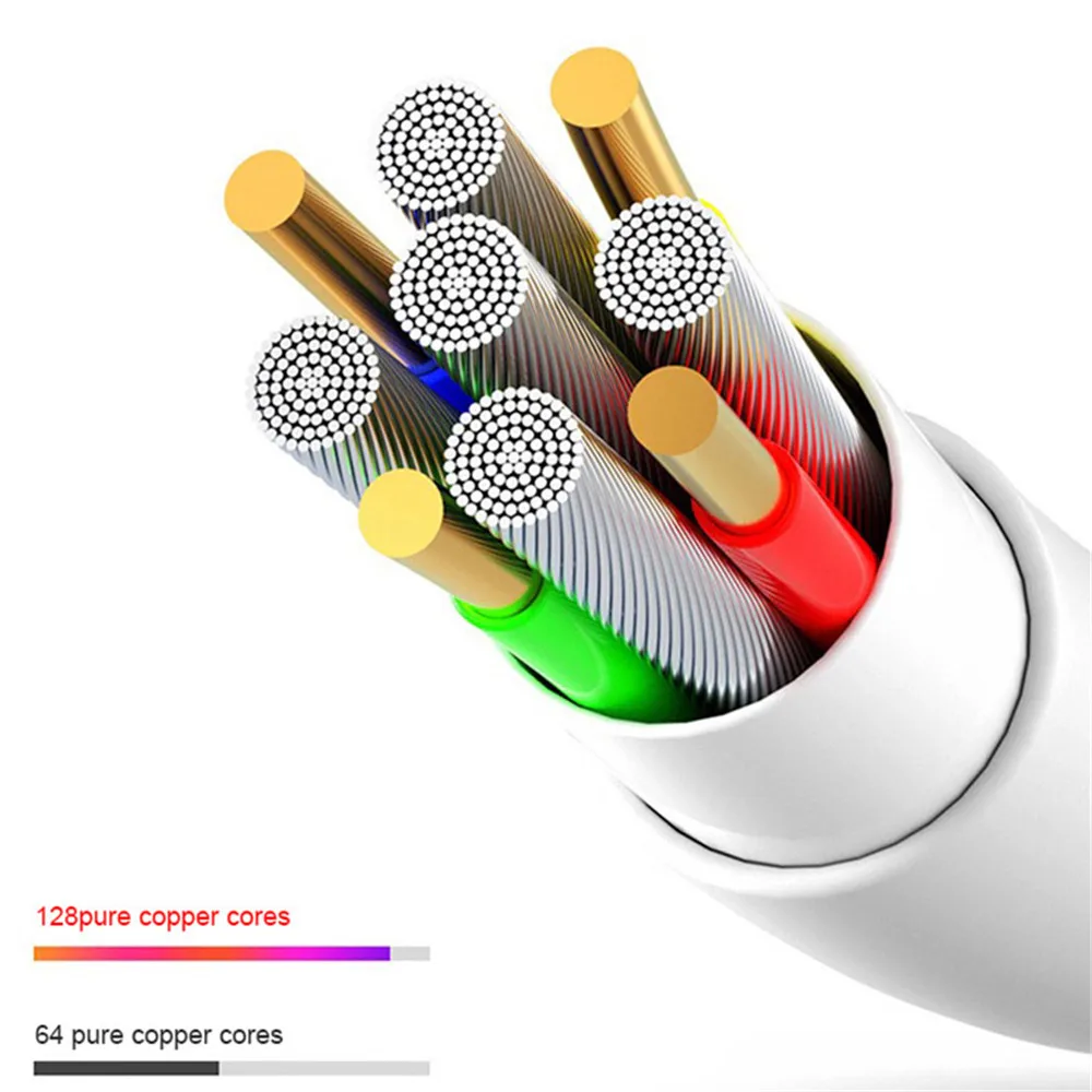 NOHON 3 в 1 Micro USB Type C кабели для зарядки 8 Pin iPhone 7 Plus X Samsung Huawei Android IOS кабель