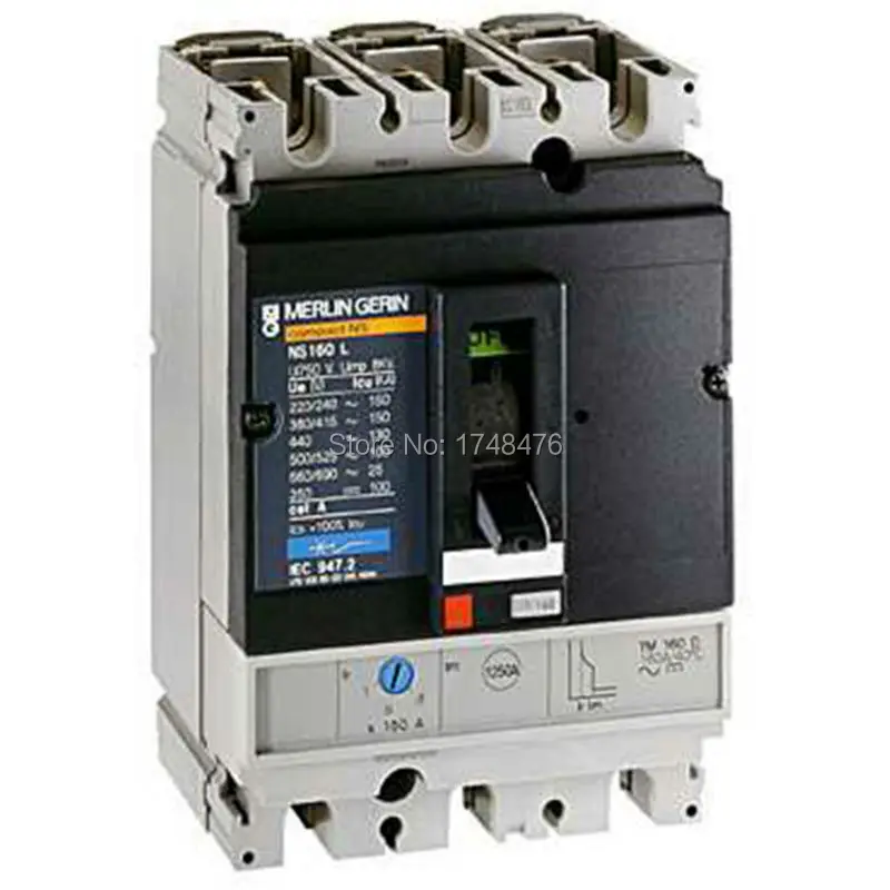 

NEW 30712 circuit breaker Compact NS160L - TMD - 100 A- 3 poles 3d