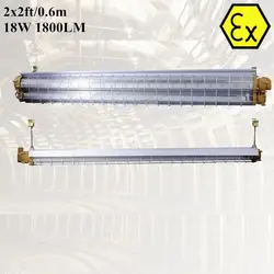 ATEX взрывозащищенные трубки со светодиодными лампами 2FT 4FT zone 1 AC110V 220V 240V ATEX светодиодный свет трубки