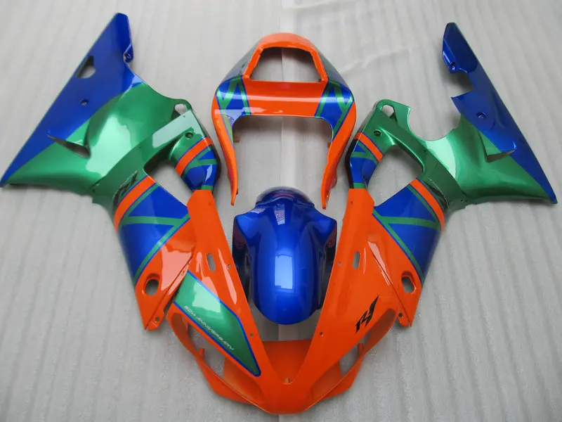 

Motorcycle Fairing kit for YAMAHA YZFR1 00 01 YZF R1 2000 2001 YZF1000 yzfr1 ABS Red blue green Fairings set+gifts YH34