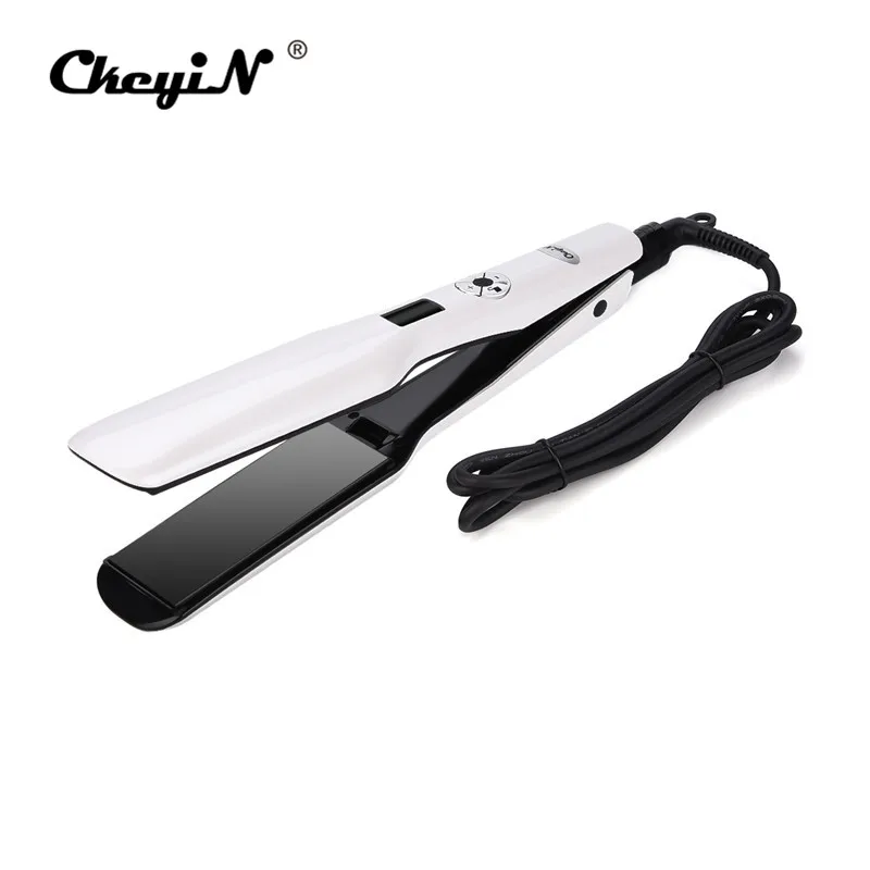 3D Rotating Hair Straightener Professional PTC Hair Styling Iron Fast Heating Flat Iron with Wide H