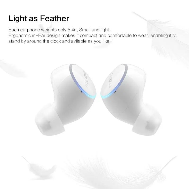 Meizu POP 2 TW50S Mini Bluetooth V5.0 наушники беспроводные IPX5 водонепроницаемые спортивные