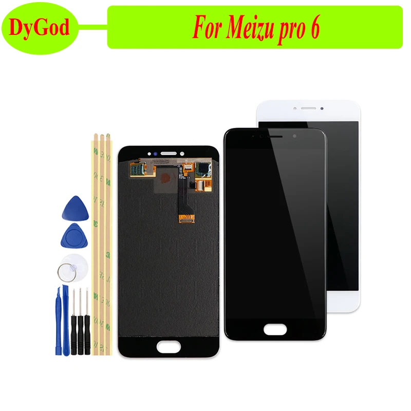 

DyGod For Meizu pro 6 M570M M570C M570Q M570h LCD Display Screen Touch Complete Digitizer for Meizu pro 6 LCD Screen Display