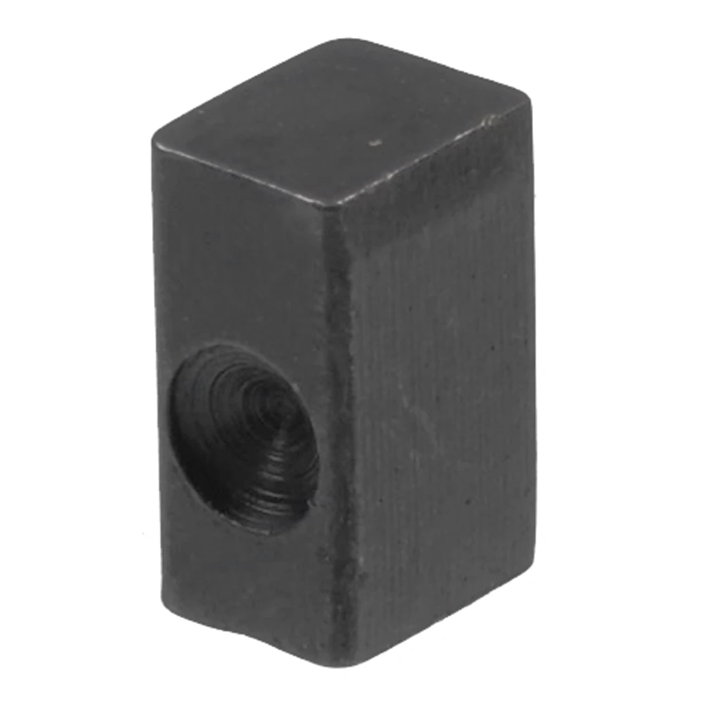 12Pcs 8x4x5mm Metal High Quality Electric Guitar String Iron Block For Tremolo Bridge Electric Guitar Replacement Parts Black