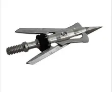 Free shipping Archery 2 blades broadhead arrowhead for compound bow 100grain 6pcs/Lot