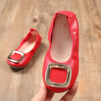 

Fancy Girl Children Toddler Kid Shoes Princess Girls Shoes Fashion Luxury Brand 2019 Flat Dress Party Size 21-30