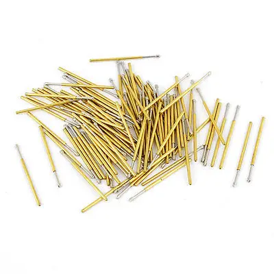 

100 x 90 Degree Star LM Tip Spring Testing Probes Pins 33mm Long