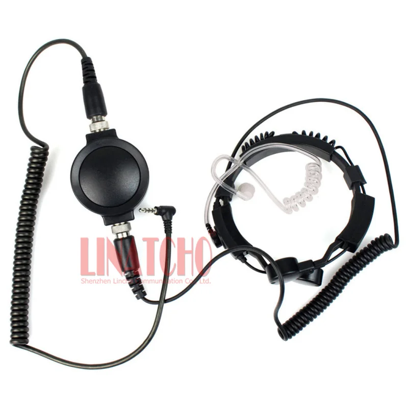 

heavy duty VX-131 VX-132 VX-150 VX-160 FT-10R FT-40R FT-50R tactical walkie talkie earphone throat mic