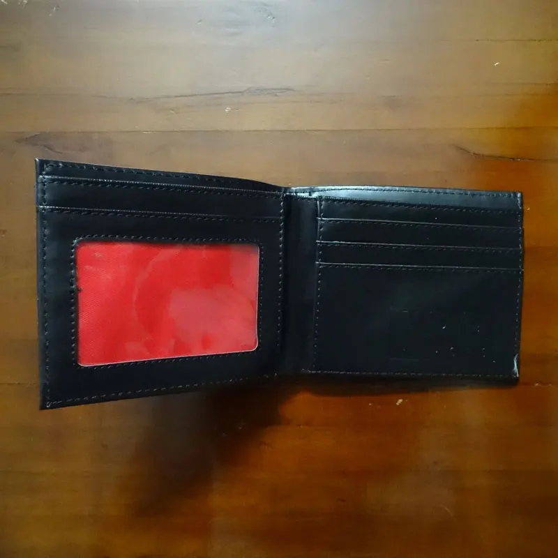 portefeuille femme аниме кошелек с дэдпулом carteira кошельки доллар цена мужчины женщины пвх короткий кошелек