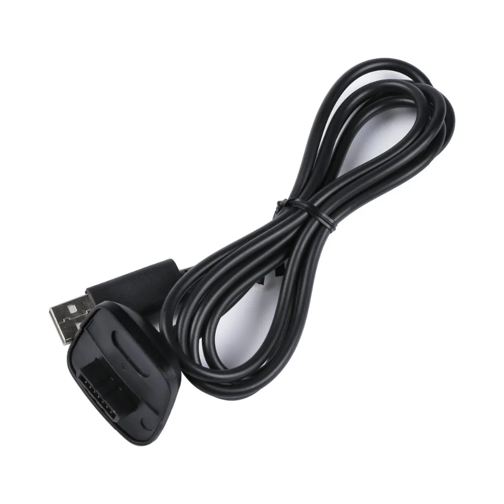 Черный USB кабель для зарядки Сменное зарядное устройство беспроводного игрового