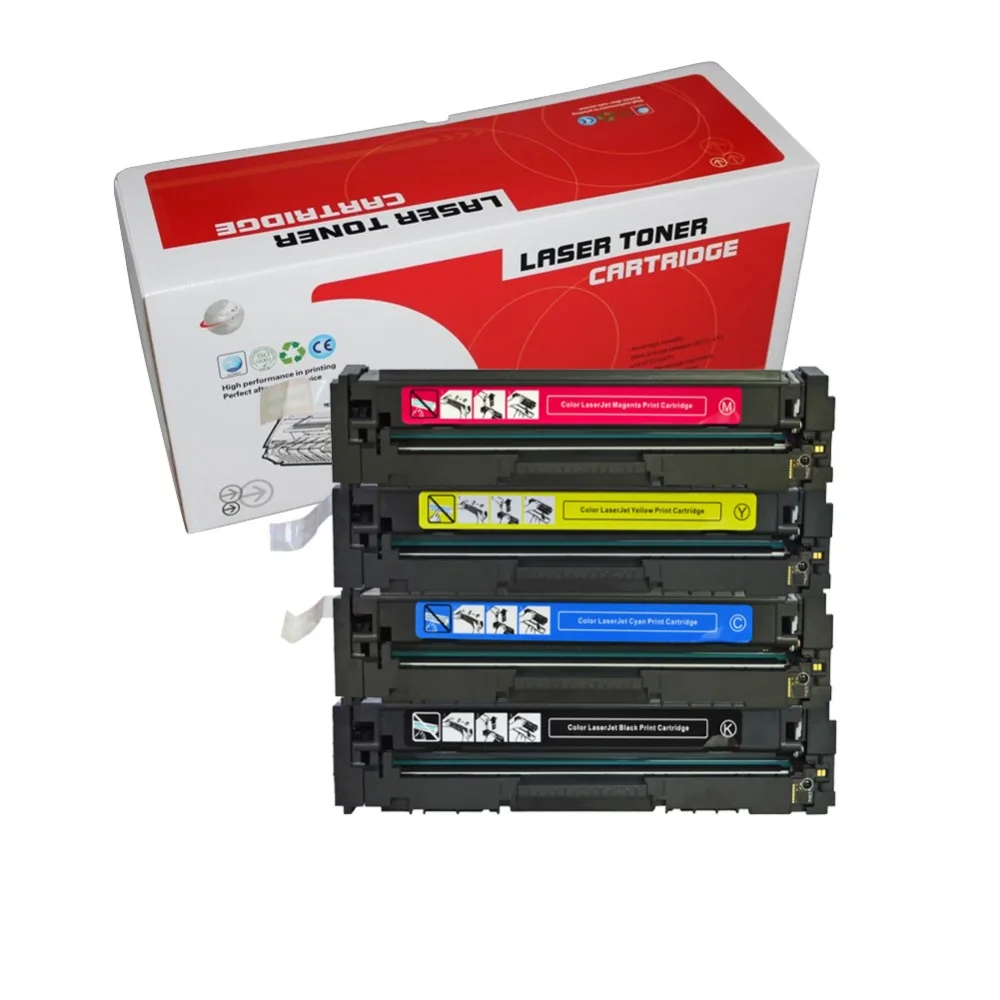 Картридж с тонером CF410A CF410 410A совместимый принтером HP Color LaserJet Pro M477 M477fnw M452dn 1
