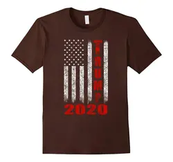 Возьмите смешная футболка американский флаг Винтаж дизайн Трамп 2020 T-shirtMen короткий рукав Футболка уличные футболки
