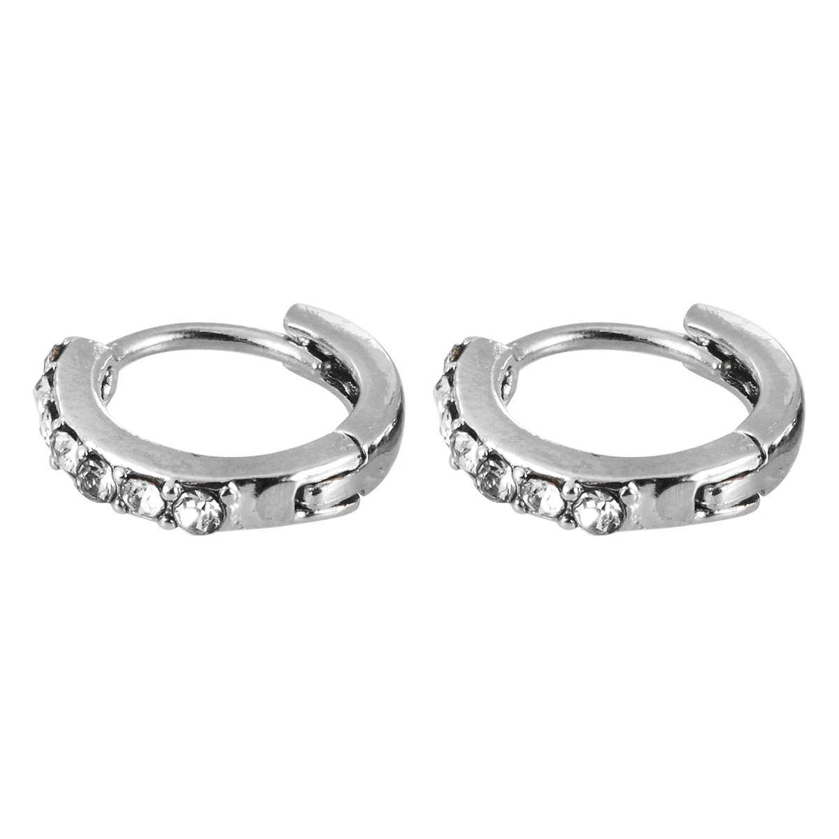 Fashion Charms Crystal Rhinestone Silver Plated Drop Earring Jewelry For Women Girl Wedding Party Gift Shellhard femme bijoux