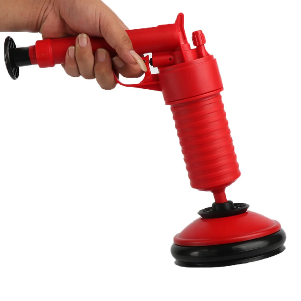 

High Pressure Air Drain Blaster Pump Plunger Sink Pipe Clog Remover Toilets Bathroom Kitchen Cleaner Tool